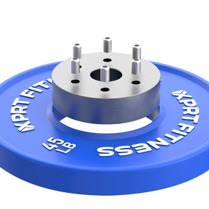 Chất lượng cao cạnh tranh cao su Bumper trọng lượng tấm iwf tiêu chuẩn phổ unisex bền 25/35/45/55lbs nhiệt-chuyển tấm - Product Image 3