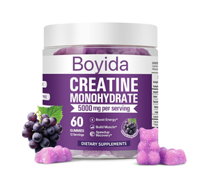 Private Label Pre Workout Supplement <strong>Alpha</strong> GPC Complex Creatine Monohydrate Gummies Muscle Growth Creatine Monohydrate Gummies - Product Image 1