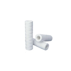 10 "<span class=keywords><strong>String</strong></span> <span class=keywords><strong>Wound</strong></span> <span class=keywords><strong>Filter</strong></span> Cartridges Slim Yarn Cartridge 5μm para tratamento de água