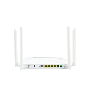 New Arrival All-<strong>Function</strong> Xpon ONU with Dual Band 4GE+WiFi6+POTS+USB 2.4G&amp;5.8G On-Wire Connectivity <strong>TCP</strong> Network - Product Image 1