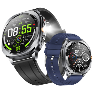 Amoled TS400 jam tangan pintar baru <span class=keywords><strong>2025</strong></span> dengan Kompas GPS, Altimeter, Barometer, tahan air 3ATM, Monitor kesehatan 530mAh, jam tangan pintar olahraga - Product Image 1