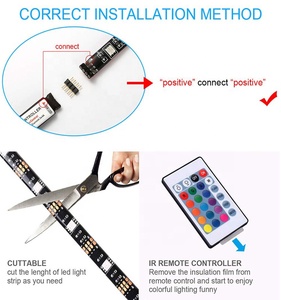 WL-USB24K-01 <strong>USB</strong> Easy DIY for ANY Device TV Backlight for 32&quot;-80&quot; TV <strong>Raspberry</strong> <strong>Pi</strong> <strong>3</strong> Smart LED Strip 5V Dream Screen - Product Image 3