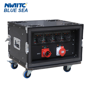 Dj 32A 5Pin <strong>Input</strong>&amp;<strong>Output</strong> <strong>4</strong> Road 19Pin Socapex <strong>Output</strong> Power <strong>Distributor</strong> - Product Image 1