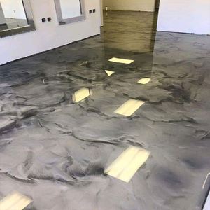 商用工业高光泽大理石外观环氧树脂住宅地板