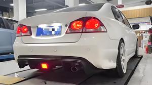 Honda CIVIC için geniş gövde kiti FD2 hissediyorum 2006 s-tarzı Pp otomatik vücut sistemleri araba arka difüzör dudak tampon parçası içerir - Product Image 4