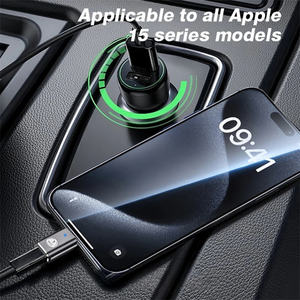 35W充電480mbpsデータ伝送タイプC〜8ピンコンバータUSB Cオス8ピンメスアダプタースマートフォンDC出力 - Product Image 4