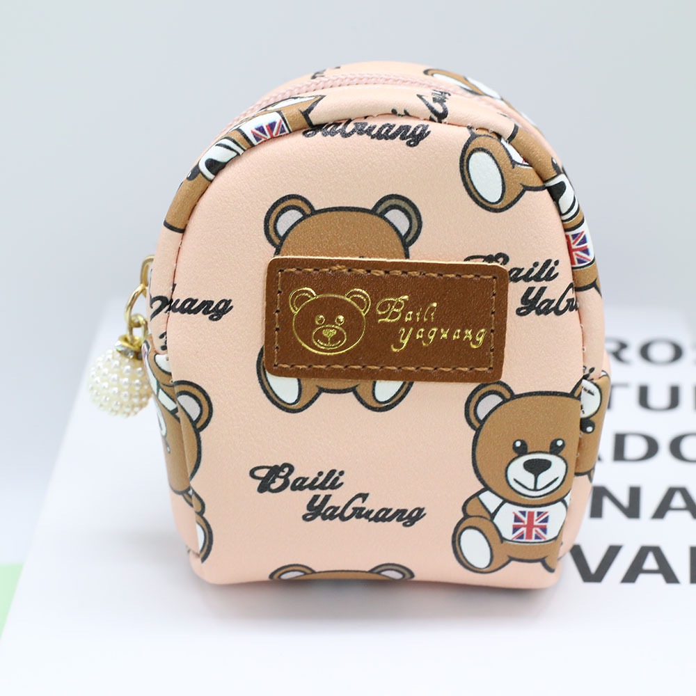 Pink Bear PU Bag