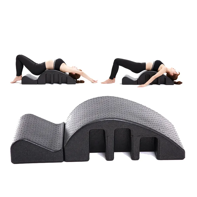 Accesorios de yoga Equilibrio corporal Fitness Espuma EPP Cojín Cervical Lumbar Vértebra Alivio del dolor Corrector de columna