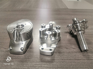 ЧПУ 5-осевой обрабатывающий центр OEM CNC алюминиевые заготовки управления движением опорные пластины - Product Image 5