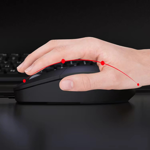 Mouse con cavo per computer mouse gaming mouse 4G sensore ottico 1600 DPI Smart roller Mouse - Product Image 4