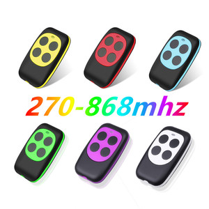 Schöne Farbe Mehrfachfrequenzkopie RF 270-868 MHz-Code für Garagentor Fernbedienung Duplikator fester Code Fernsteuerung - Product Image 6