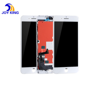 Jk-pantalla táctil con montaje de digitalizador, cámara frontal con botón de inicio para Iphone 7plus, pantalla Lcd