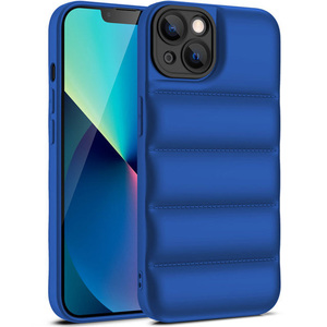 Lüks yumuşak dokunuş aşağı ceket kirpi IPhone için kılıf 11 12 13 Pro Max Mini XS XR X 8 7 artı SE 2020 kirpi vaka yumuşak kapak - Product Image 1