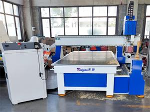 TJ1325 4x8台式数控木机路由器4AISX旋转式带Syntec数字信号处理器控制系统的木工 - Product Image 2