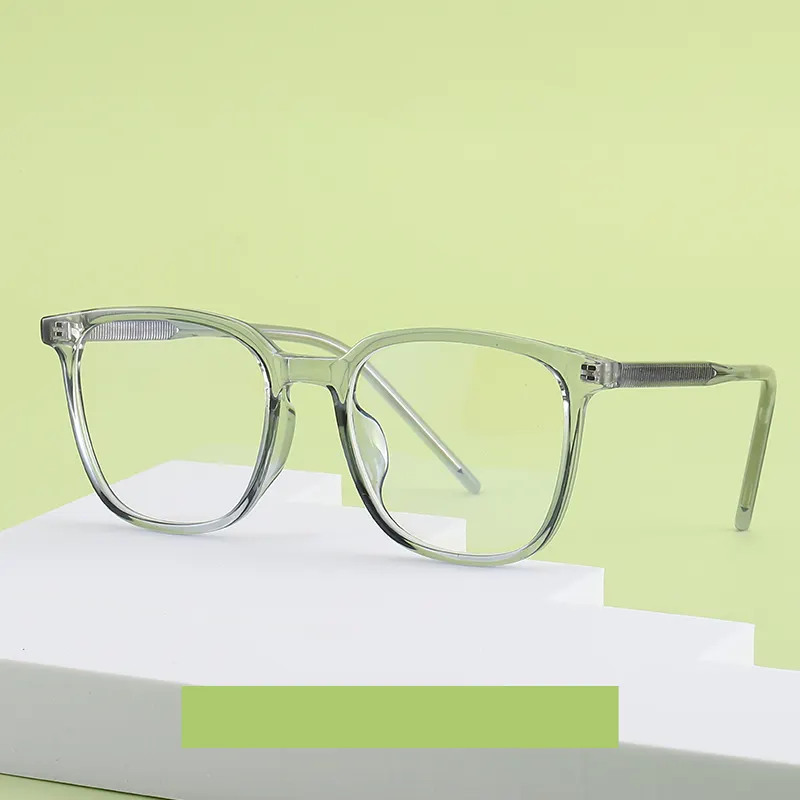 جديد شفاف واضح النظارات إطارات الأزرق ضوء العين حجب نظارات نظارات أسيتات المورد