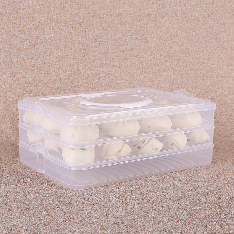 Three-layer multi-purpose food storage container