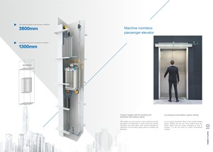 Elevador Ascensor 1000Kg Pasajero/Ascensor 20 Pasajero 4 Pasajero/Ascensor 4-5 Pasajero - Product Image 5