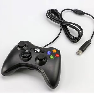 PC bağlantısı için titreşim motoru sınır ötesi tercih edilen oyun Joystick ile Xbox360 kablolu USB denetleyicisi - Product Image 1
