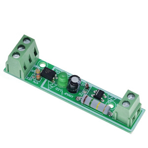 1-Bit AC 220V <strong>Optocoupler</strong> Isolation Module Voltage Detect Board Adaptive 3-5V For PLC Isolamento Fotoaccoppiatore Module - Product Image 1
