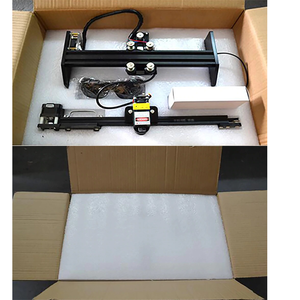 lunyee Mini X激光切割机20 * 23厘米工作区数控40w Lazer打印机雕刻机啄木鸟机器