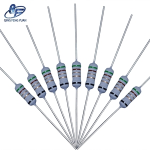 1/4w 1 ohm safety <strong>resistor</strong> led <strong>color</strong> <strong>code</strong> fusing fixed <strong>resistors</strong> - Product Image 5