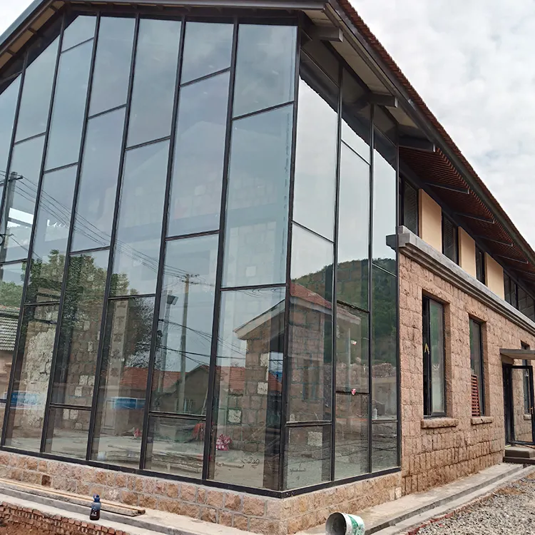 Struttura in acciaio a baldacchino della stazione di servizio alta struttura in acciaio edificio prefabbricato magazzino struttura in acciaio edificio