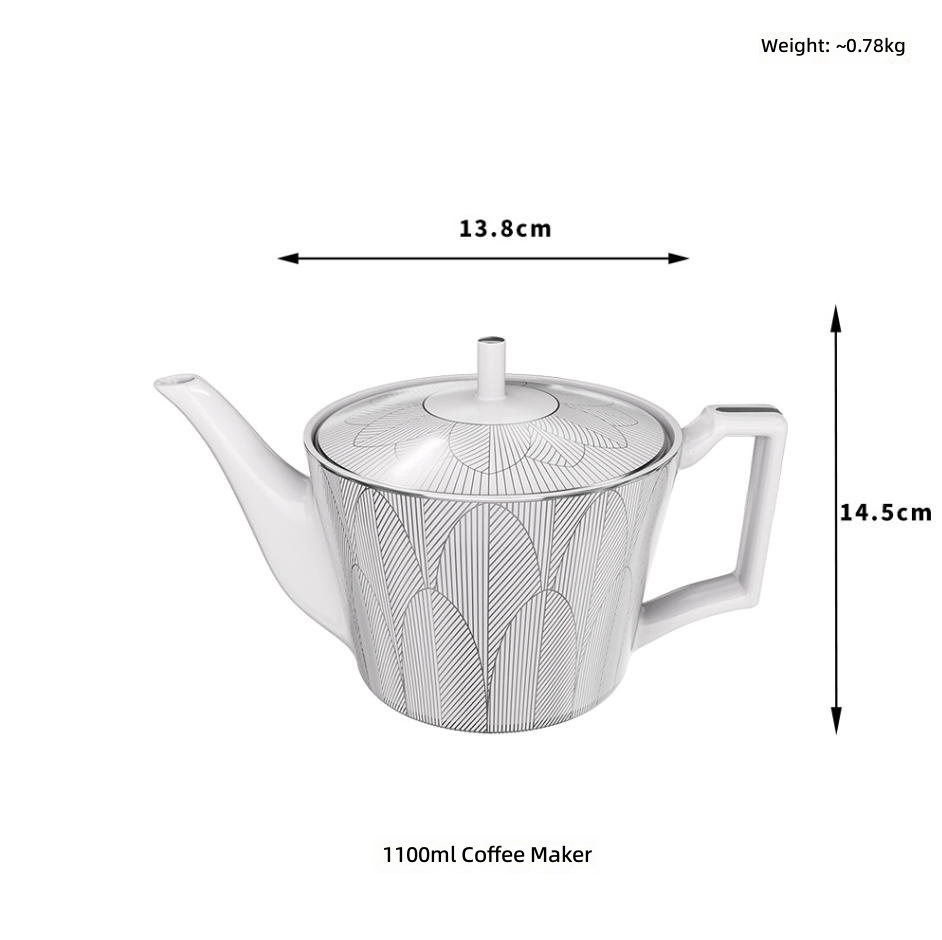 Plata--cafetera de 1100ml