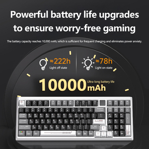 Hot-Swappable Full-<strong>Key</strong> Anti-Collision Multi-<strong>Function</strong> Display Screen Gaming Mechanical <strong>Keyboard</strong> Three-Mode Full-<strong>Key</strong> - Product Image 5