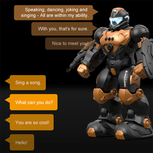Vocale controllato gesto di rilevamento canto danza programmazione luci a LED intelligente robot giocattolo robot intelligente per i bambini - Product Image 2