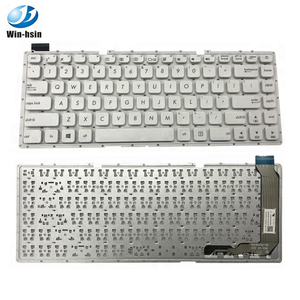 Asus X441 X441S X441SA X441SC X441U X441UA dizüstü bilgisayar klavye için Laptop klavye İngilizce abd düzeni beyaz - Product Image 1