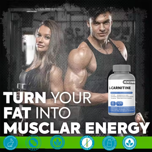 كبسولات L-كارنيتين OEM للبالغين تعزز التمثيل الغذائي للدهون القدرة على التحمل الطاقة تدعم إدارة الوزن - Product Image 4
