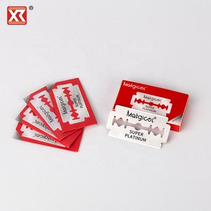 Yeni varış ekonomik asılı kart 12Packs Set çift kenar bıçakları berber dükkanı tıraş bıçağı tıraş bıçağı toptan - Product Image 5
