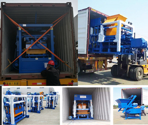 High Safety Level Low Price qt 4 - 24 Compressed Brick <strong>Making</strong> <strong>Machine</strong> Semi <strong>Automatic</strong> Cement <strong>Block</strong> <strong>Machine</strong> for Sale - Product Image 6