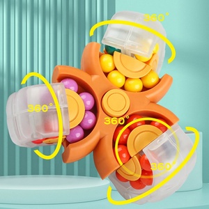 Giocattoli di decompressione per bambini giochi di cubo magico rotante cubo di Fidget di fagioli magici con la punta delle dita - Product Image 5