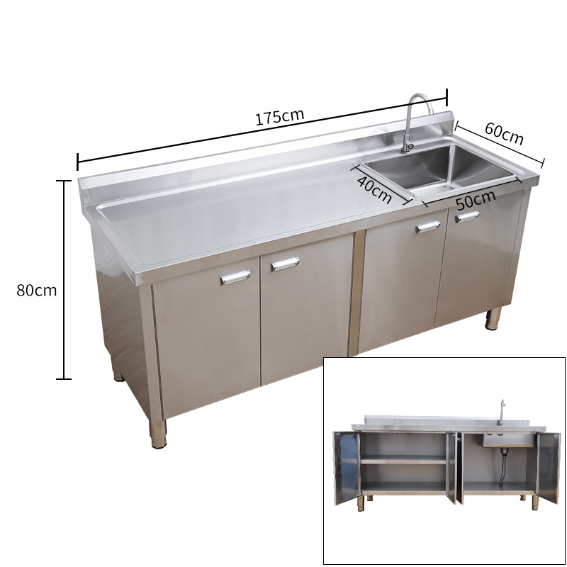 L:175cm L: 60cm H:80cm LAVABO DROITE