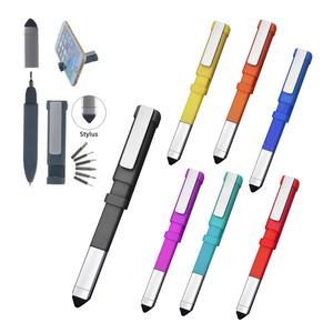 Caneta funcional stylus ferramenta 3 em 1, caneta esferográfica 2020