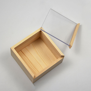 Tùy chỉnh rẻ hơn handmade thông gỗ trượt nắp hộp với logo tự nhiên chưa hoàn thành món quà nhỏ bao bì hộp gỗ - Product Image 4