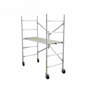 Metallic Andamio <strong>Ladder</strong> <strong>Type</strong> <strong>Frame</strong> Galvanized Adjustable <strong>Scaffold</strong> for Building Material - Product Image 3