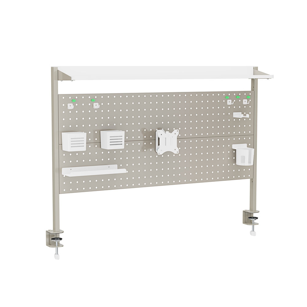 Fine Texture Light Brown & White