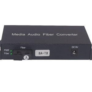 Convertidor de audio RCA a fibra óptica Extensor de fibra óptica de audio Transceptor óptico de audio - Product Image 3