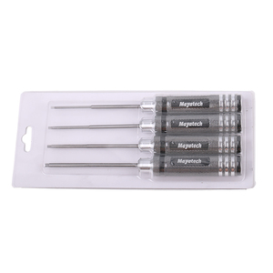 Mayatech 1.5/ 2.0/ 2.5/ 3.0mm <strong>White</strong> Steel Hex Screwdriver Tool Kit for <strong>RC</strong> Helicopter Airplane Car Drone Aircraft Model Rep