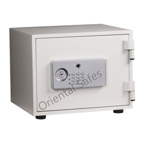 28公斤指纹小型防火保险箱家用文件防火保险箱 - Product Image 1