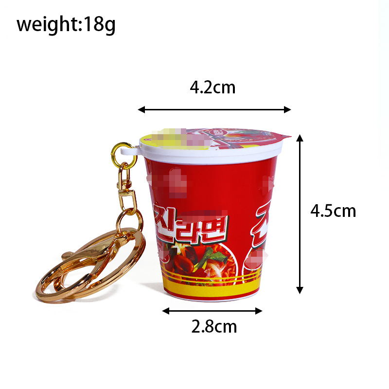 Red tumbler noodles (in a bucket) gold buckle
