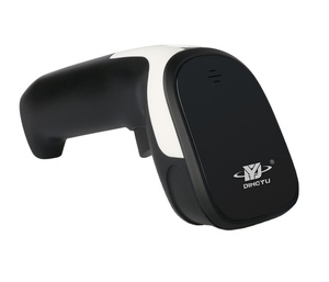 Lector de código de barras portátil, lector de código de barras con cable inalámbrico USB RS232 TTL BT, CCD rojo 1D 2D - Product Image 2