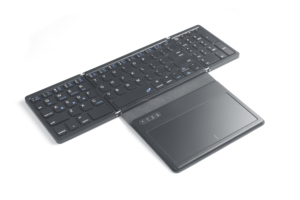 Multifuncional Big Touchpad Mouse Triple BT Teclados plegables Fold Bluetooths Teclado Inalámbrico Touch Pad Teclado - Product Image 5