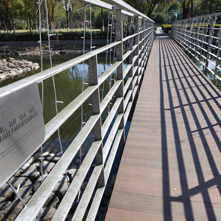 high quality wholesale nature fibre  Eco-friendly  Anti- Warp Wood Plastic Composite WPC outdoor Decking Flooring