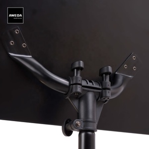 AWEDAメタルオーケストラ譜面台、穴の開いていないデスク付き>>OX<< - Product Image 3