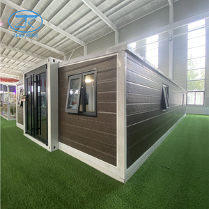 30ft lüks ofis Villa taşınabilir 3 yatak odası mobil ev genişletilebilir konteyner ev prefabrik katlanabilir minik ev yapımı çelik