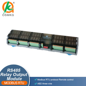 Placa de salida de relé de 48 canales Oshangming 12V/24V módulo de relé RS485 Modbus para máquina AC DC - Product Image 2