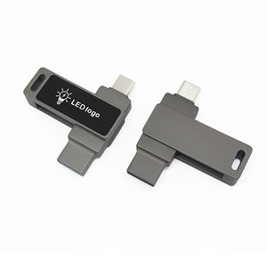 高速OTG发光二极管点亮促销礼品定制标志印刷Type-C USB 3.0批发u盘 - Product Image 3